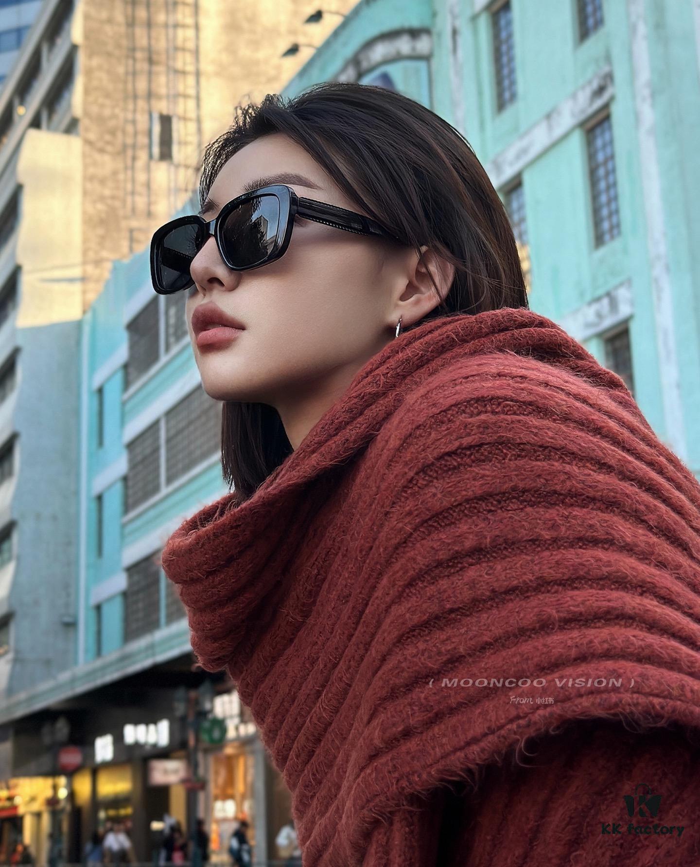 CHANEL 2025 New Arrival Trendy Fashion Square Sunglasses for Women, High-Definition Thick Polarized UV Protection Sunglasses, Comfortable Wear, Influencer Favorite Style 🕶️