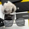 CHANEL 2025 Official Pre-Spring New Arrival, Celebrity-Favorite Large-Frame Pearl Polarized Sunglasses