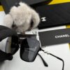 CHANEL 2025 Official Pre-Spring New Arrival, Celebrity-Favorite Large-Frame Pearl Polarized Sunglasses