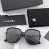 CHANEL 2025 Official Early Spring New Arrival, Popular Style Worn by Many Celebrities – Chanel New Large Frame Pearl-Pattern Polarized Sunglasses, Polarel Ultra-Clear Polarized Sunglasses