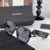 CHANEL 2025 Official Early Spring New Arrival, Popular Style Worn by Many Celebrities – Chanel New Large Frame Pearl-Pattern Polarized Sunglasses, Polarel Ultra-Clear Polarized Sunglasses