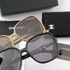 CHANEL 2025 Official Early Spring New Arrival, Popular Style Worn by Many Celebrities – Chanel New Large Frame Pearl-Pattern Polarized Sunglasses, Polarel Ultra-Clear Polarized Sunglasses