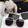 CHANEL 2025 New Arrival Trendy Fashion Square Sunglasses for Women, High-Definition Thick Polarized UV Protection Shades, Comfortable Wear, Influencer Favorite TR Frame Sunglasses Model CH1750