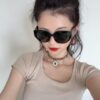 Chanel Oversized Square Sunglasses, Classic Frame Design, Universal Fit, Polarized UV-Protective Lenses, Model: CH4620