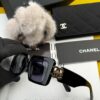 Chanel Oversized Square Sunglasses Classic Design, Universal Fit for All Face Shapes, Polarized UV-Protective Lenses, Ideal with Coats or Dresses, Model: CH5232