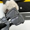 Chanel Oversized Square Sunglasses Classic Design, Universal Fit for All Face Shapes, Polarized UV-Protective Lenses, Ideal with Coats or Dresses, Model: CH5232