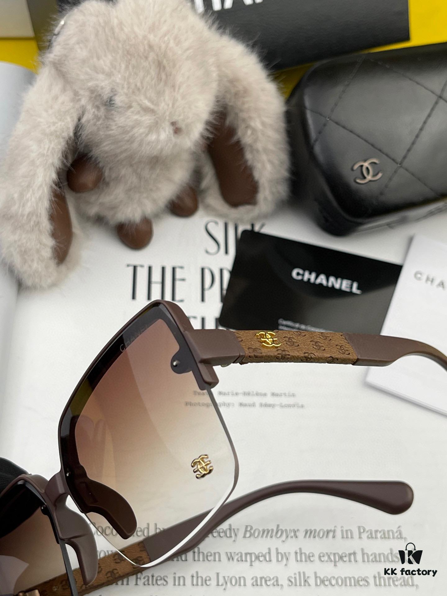 CHANE Chanel Volcano Rain Fashion Frameless Sunglasses Lens Top Luxury High Quality Women's Driving Sunglasses Model: CH3301