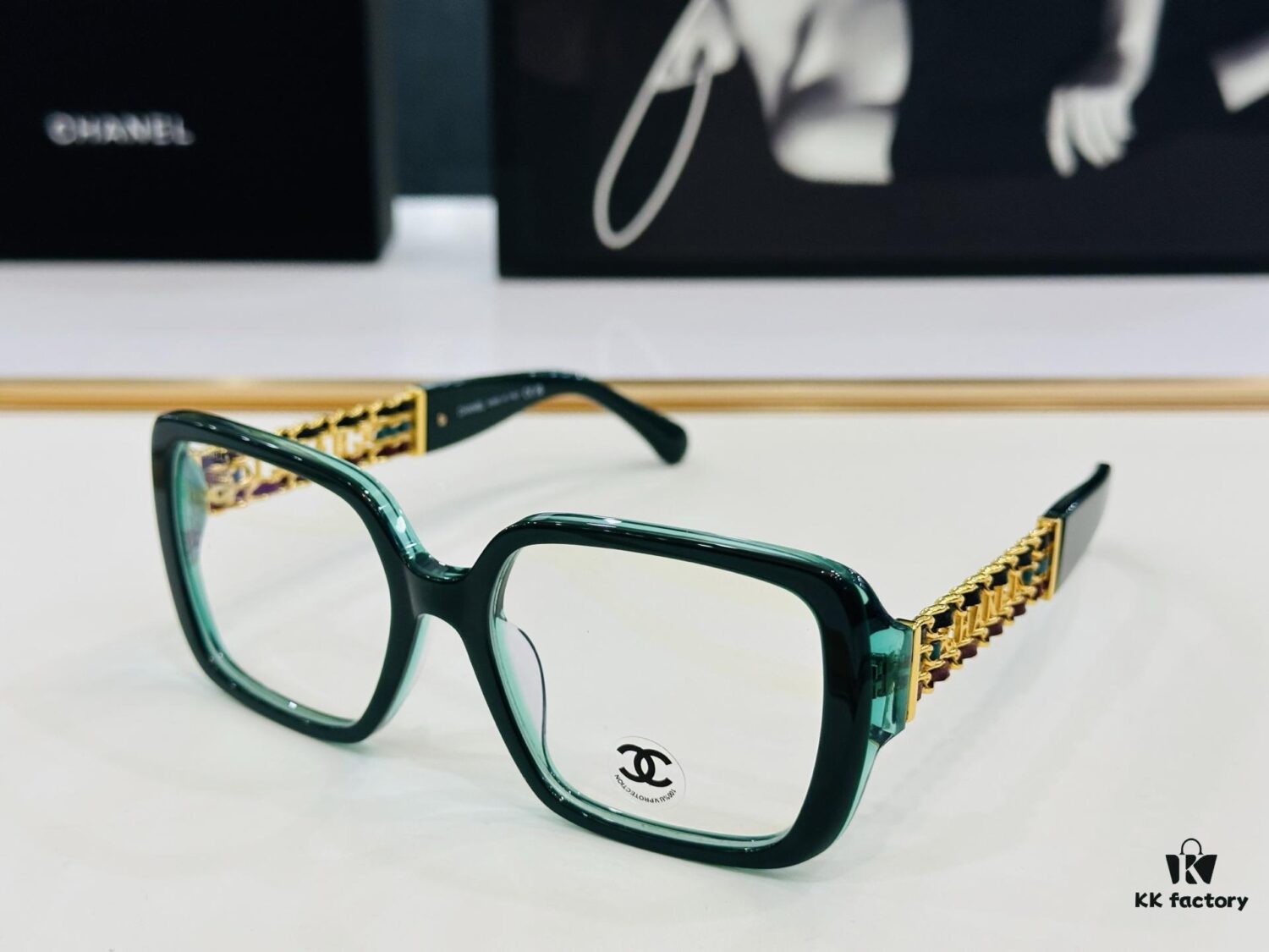 CHANEXIANGJIA Model: CH3486 High-Quality Sunglasses, Unique Design, Size 54-19-142, Suitable for All Face Shapes