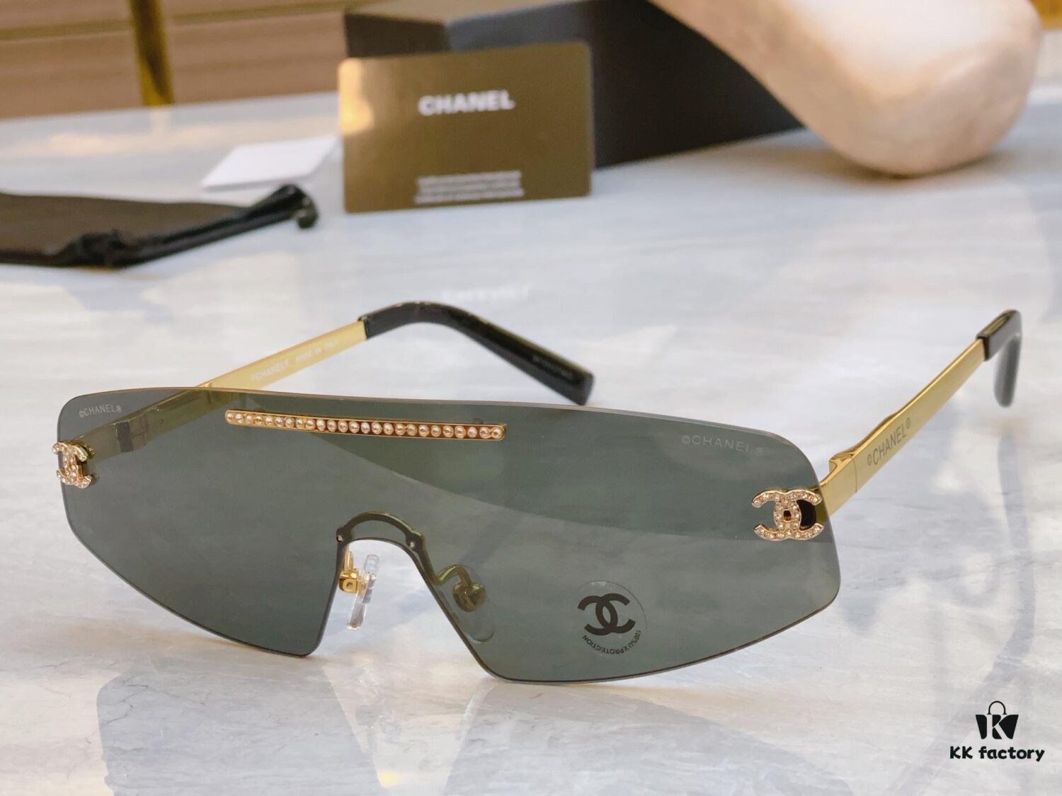 CHANEL New Model Sunglasses 🕶️🕶️, MODEL: CH4267, SIZE: 145-0-145