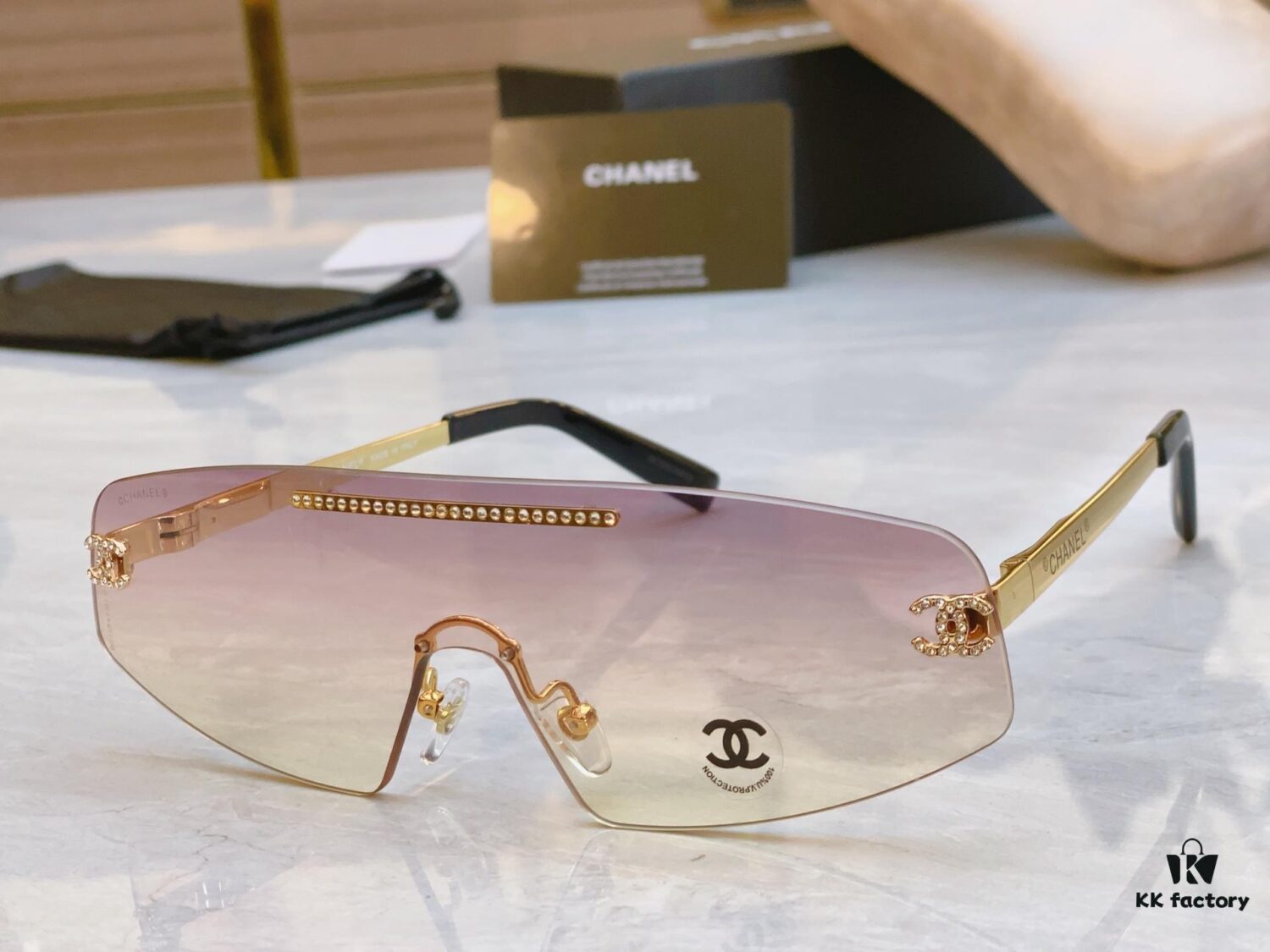CHANEL New Model Sunglasses 🕶️🕶️, MODEL: CH4267, SIZE: 145-0-145