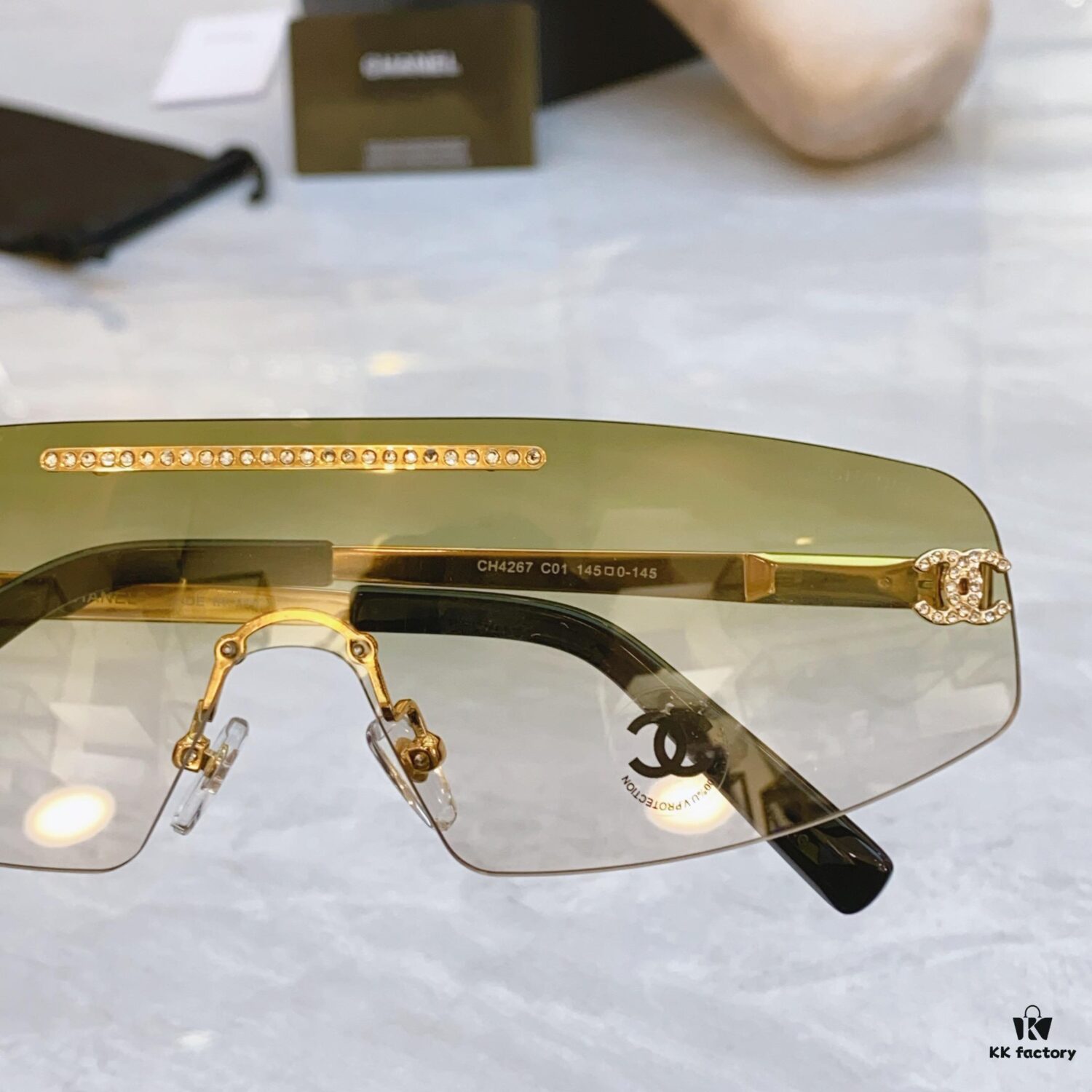 CHANEL New Model Sunglasses 🕶️🕶️, MODEL: CH4267, SIZE: 145-0-145