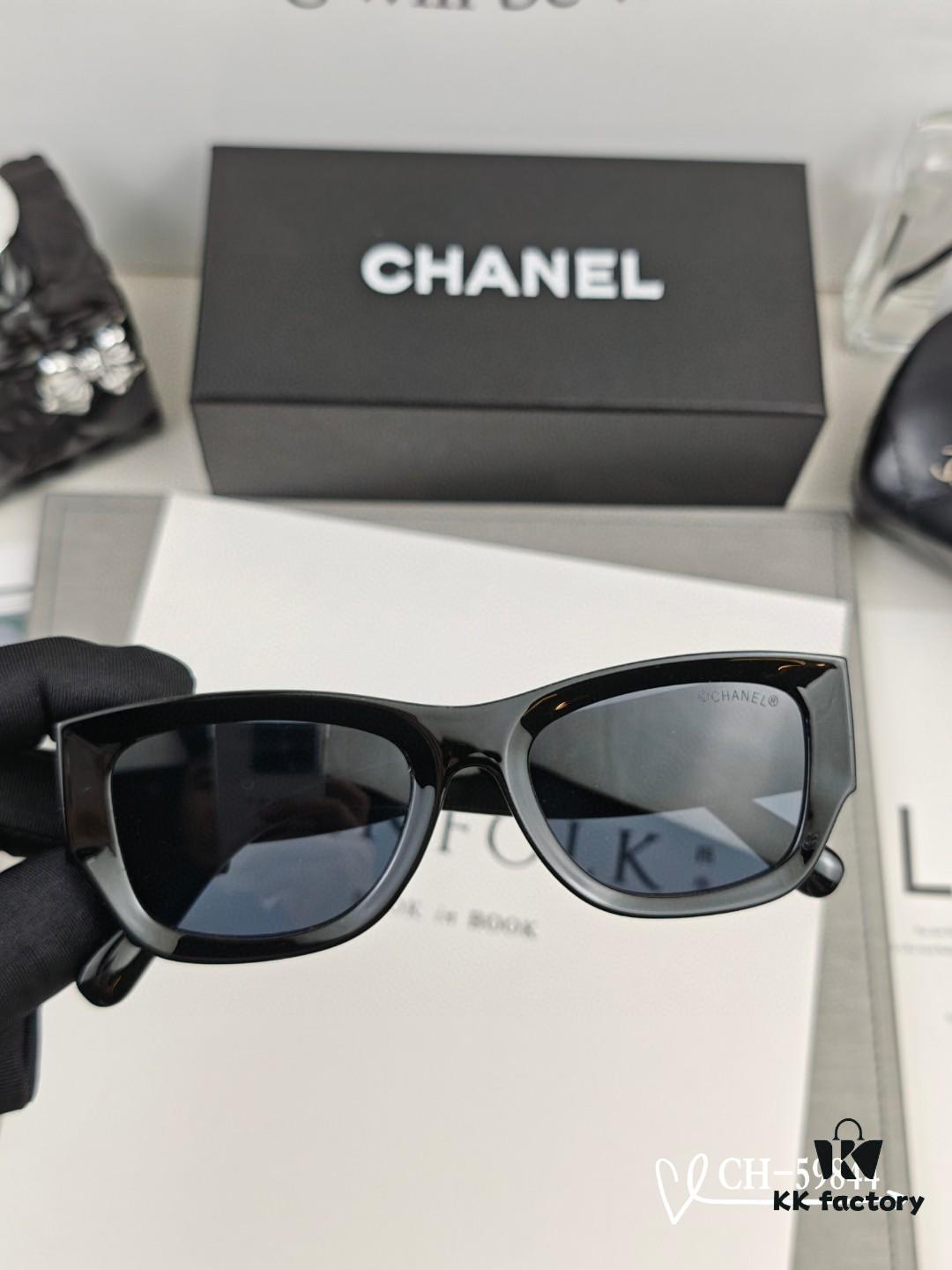 Chanel France - New Lightweight Chic Sunglasses with Polarized HD Lenses, TR Frame for Comfortable Wear