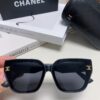 CHANEL 2025 Small Fragrance Style HD Anti-Ultraviolet Sunglasses for Women, Fashionable Oversized Korean-style Sun Glasses, Celebrity-Inspired Eyewear