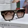 CHANEL 2025 Small Fragrance Style HD Anti-Ultraviolet Sunglasses for Women, Fashionable Celebrity-Inspired Korean-Style Oversized Frame Glasses