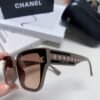 CHANEL 2025 Small Fragrance Style HD Anti-Ultraviolet Sunglasses for Women, Fashionable Celebrity-Inspired Korean-Style Oversized Frame Glasses