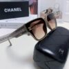 CHANEL 2025 Small Fragrance Style High-Definition UV-Protective Sunglasses, Fashionable Women's Oversized Sunglasses, Celebrity-Inspired Korean Style