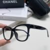 Chanel 2025 New Celebrity-Inspired Frame-Only Glasses for Women, Blue Light Blocking Square Frame Unisex Eyewear, Panda Color-Block Design Sunglasses