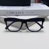 Chanel 2025 New Celebrity-Inspired Frame-Only Glasses for Women, Blue Light Blocking Square Frame Unisex Eyewear, Panda Color-Block Design Sunglasses