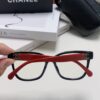 Chanel 2025 New Celebrity-Inspired Frame-Only Glasses for Women, Blue Light Blocking Square Frame Unisex Eyewear, Panda Color-Block Design Sunglasses