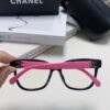 Chanel 2025 New Celebrity-Inspired Frame-Only Glasses for Women, Blue Light Blocking Square Frame Unisex Eyewear, Panda Color-Block Design Sunglasses