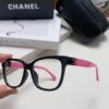 Chanel 2025 New Celebrity-Inspired Frame-Only Glasses for Women, Blue Light Blocking Square Frame Unisex Eyewear, Panda Color-Block Design Sunglasses