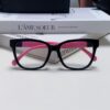 Chanel 2025 New Celebrity-Inspired Frame-Only Glasses for Women, Blue Light Blocking Square Frame Unisex Eyewear, Panda Color-Block Design Sunglasses