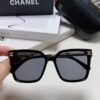 CHANEL 2025 New Arrival Trendy Fashion Square Frame Sunglasses for Women, Comfortable Wear, Influencer Favorite, High-Definition Thick Polarized UV Protection Shades