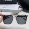 CHANEL 2025 New Arrival Trendy Fashion Square Frame Sunglasses Comfortable Fit Influencer Style Women's HD Thick Polarized Sunglasses