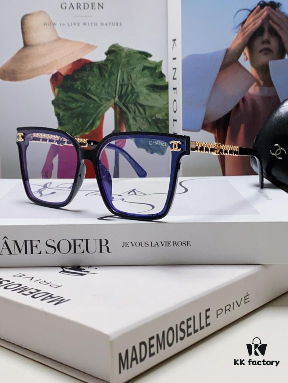 CHANEL 2025 New Arrival Trendy Fashion Square Frame Sunglasses for Women, Comfortable Wear, Influencer Favorite, HD Thick Polarized Sun Glasses