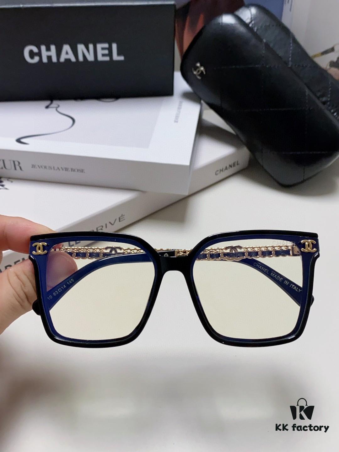 CHANEL 2025 New Arrival Trendy Fashion Square Frame Sunglasses for Women, Comfortable Wear, Influencer Favorite, HD Thick Polarized Sun Glasses