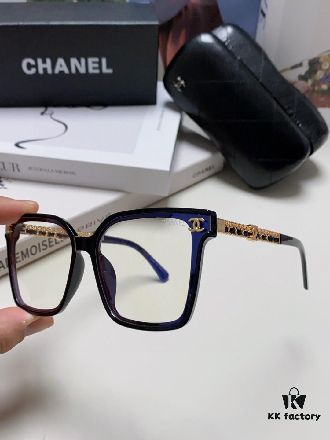 CHANEL 2025 New Arrival Trendy Fashion Square Frame Sunglasses for Women, Comfortable Wear, Influencer Favorite, HD Thick Polarized Sun Glasses