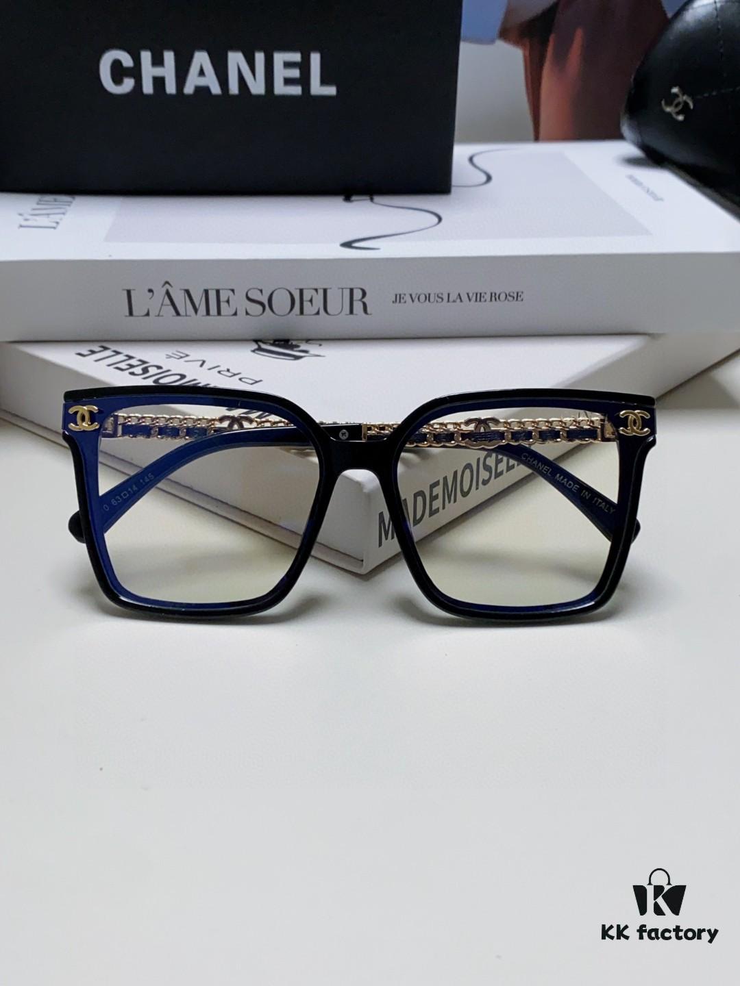 CHANEL 2025 New Arrival Trendy Fashion Square Frame Sunglasses for Women, Comfortable Wear, Influencer Favorite, HD Thick Polarized Sun Glasses