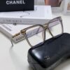 CHANEL 2025 New Arrival Trendy Fashion Square Frame Sunglasses for Women, Comfortable Wear, Influencer Favorite, High-Definition Thick Polarized Sun Glasses