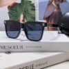 Chanel 2025 New Arrival Best-Selling Square Frame Women's Sunglasses UV Protection Sun Glasses Fashionable Retro European American Style Influencer Favorite Shades