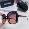 Chanel New Arrival Sunglasses from Europe and the US, Popular Unisex Designer Shades, Trendy Style with Leather Chain, Suitable for Travel and Driving
