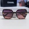 Chanel New Arrival Sunglasses from Europe and the US, Popular Unisex Designer Shades, Trendy Style with Leather Chain, Suitable for Travel and Driving