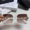 Chanel New Arrival Unisex Sunglasses from Europe and the US, Popular C-Brand Sun Protection Glasses with Leather Chain, Stylish Design for Travel and Driving