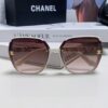 Chanel New Arrival Unisex Sunglasses from Europe and the US, Popular C-Brand Sun Protection Glasses with Leather Chain, Stylish Design for Travel and Driving