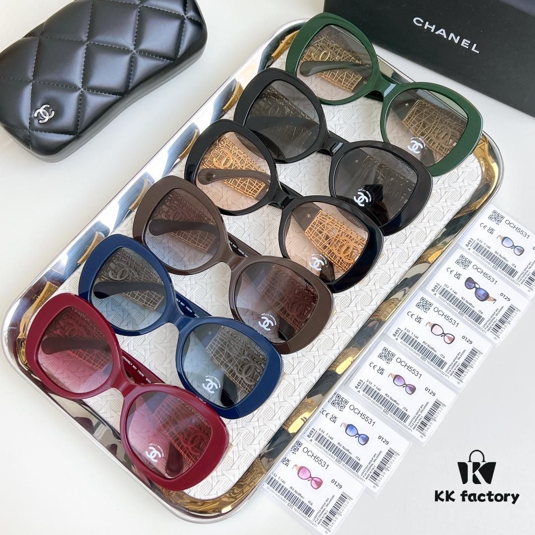 135 Great Quality Items Are Worth the Wait ZP Mold Opening CHANE* Original Screws MODEL: CH5531 SIZE: 53-20-140 Top Quality Eyeglasses Sunglasses