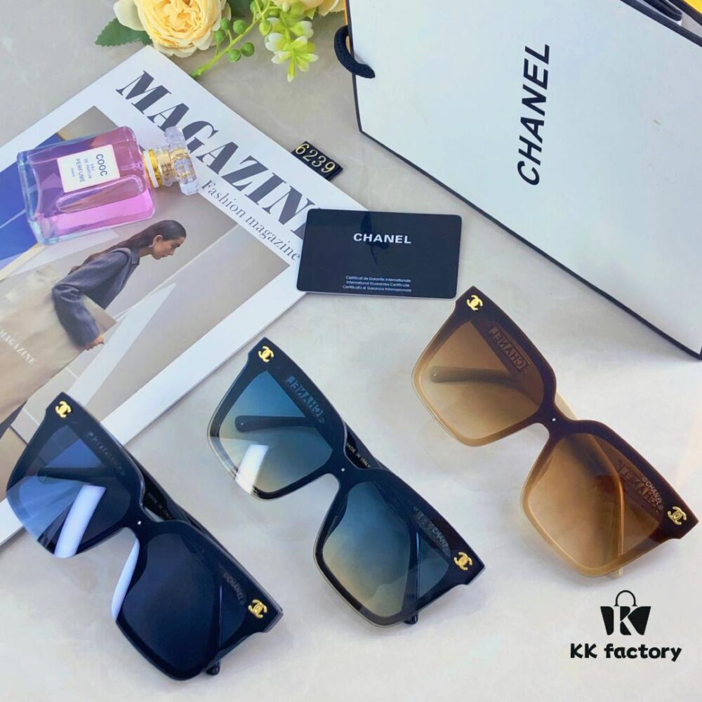 Chane Korean Fashion New Unisex Stylish Sunglasses for Women, Trendy UV Protection Sun Glasses for Street Photography and Fashion Accessory