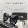 CHANEL France - New Style TR Lightweight Sunglasses with Polarized HD Lenses, Comfortable and Stylish for Travel and Daily Wear