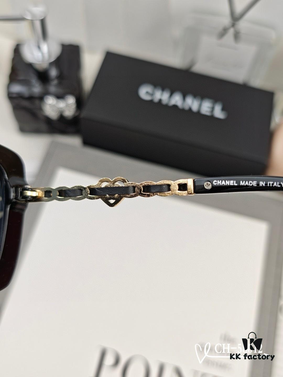 CHANEL France - POLARIZED HD Resin Lens Sunglasses, TR Frame Lightweight Comfortable Wear, Size: 63-17-140, Model: 58012