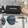 CHANEL France - POLARIZED HD Resin Lens Sunglasses with Lightweight TR Frame, Stylish Unisex Design for Travel and Daily Wear