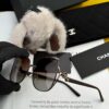CHANEL 2025 New Camellia Trendy Best-Selling Fashion Round Frame High-Definition Polarized Sunglasses, Comfortable Wear, Influencer Popular Style