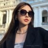 CHANEL 2025 New Arrival Trendy Fashion Square Sunglasses Comfortable Fit Influencer Style Women's HD Thickened Polarized Sunglasses 🕶️ High-Quality TR Frame Model CH8906