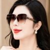 CHANE Chanel Volcano Rain Fashion Frameless Sunglasses Lens Top Luxury High Quality Women's Driving Sunglasses Model: CH3301