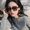 CHANEL 2025 New Arrival Trendy Fashion Square Frame Sunglasses, Comfortable Fit, Influencer-Approved Women's HD Thick Polarized Sunglasses 🕶️ High-Quality TR Frame ♥️♥️ Model CH8250