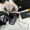 CHANEL 2025 New Arrival Trendy Fashion Square Frame Sunglasses, Comfortable Fit, Influencer-Approved Women's HD Thick Polarized Sunglasses 🕶️ High-Quality TR Frame ♥️♥️ Model CH8250