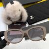 CHANEL 2025 New Arrival Trendy Round Frame Sunglasses for Women, High-Definition Thick Polarized UV Protection Shades, Comfortable Wear, Influencer Favorite Style 🕶️ 🎉 Premium TR Frame ♥️♥️ Model CH3991