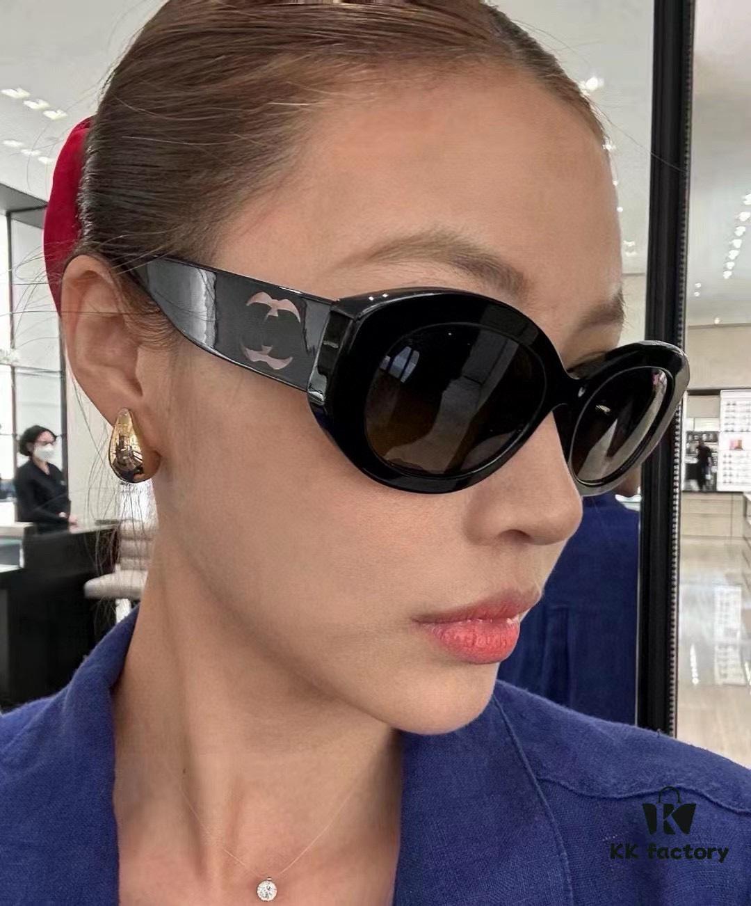 CHANEL CH5528 Sunglasses, Size 53-19-145